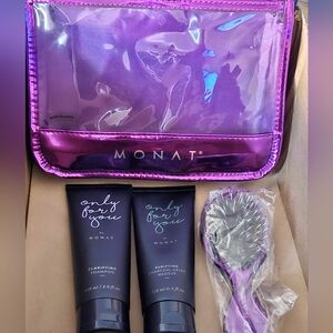 Purple Travel Hair Set - Clarifying Shampoo & Charcoal Gelee